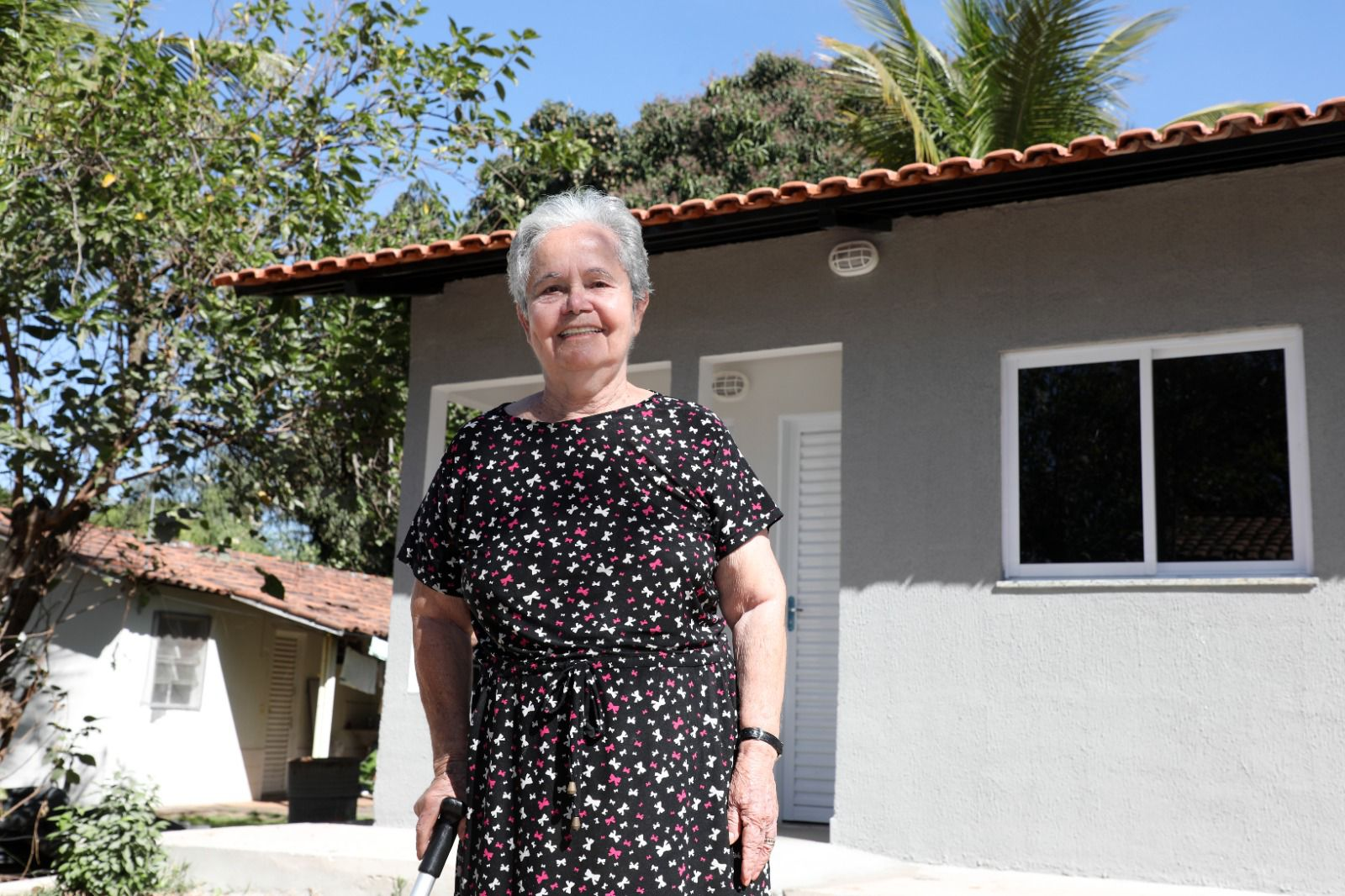 As Casas-Lares também estão mais bonitas e modernas. Duas já estão prontas. Outras 28 serão reconstruídas